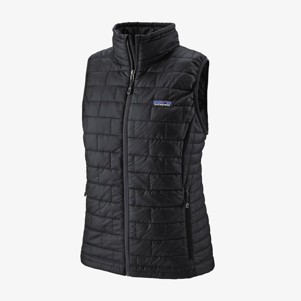 Patagonia Womens Nano Puff Vest in Black SM